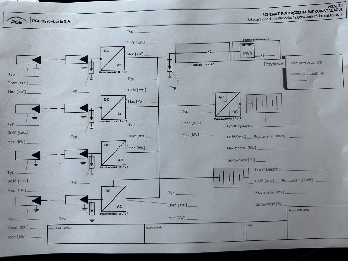 Jak uzupełnić luki TYP w schemacie WZM-Z1 PGE? - elektroda.pl