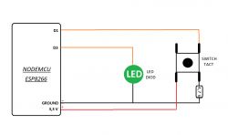 ESP8266 Arduino.IDE NodeMCU - LED and button control via WIFI