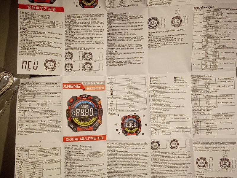Prezent dla wnuczka, czyli miernik "na bajerze", (chociaż wcale nie taki najgorszy).