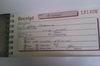 Brak paragonu przy zakupie, zdjęcie, a gwarancja. (E3131)