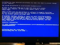 Pc - Awaria systemu, uszkodzone rdzenie bluescreen Pc - Awaria systemu, uszkodzone rdzenie bluescreen