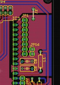 [ATmega32][prowadzenie ścieżek do portów ADC]