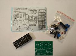 Prosty, ale bardzo popularny zegar DIY C51 - Opis / Test / Recenzja