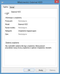 WD 500GB - Błąd Parametr niepoprawny po upadku dysku zewnętrznego
