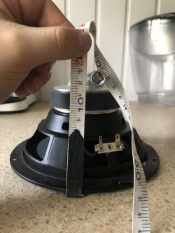 Logitech Z623 400W - pęknięta membrana, poszukiwany serwis, średnica zawieszenia