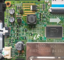 Samsung LS22B300 - Mrygająca sekcja podświetlenia