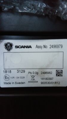 Scania r 2018 wymiana icl3 - Wymiana licznika w nowej scanii r