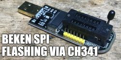Beken BK7231/BK7252 SPI flashing and recovery - new flasher tool and protocol specs