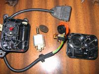 Potencjometr w klapie ciepło/zimno w nawiewie Audi 100 C4