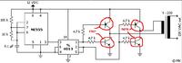 Schemat przetwornicy z 12V na 220V Schemat przetwornicy z 12V na 220V