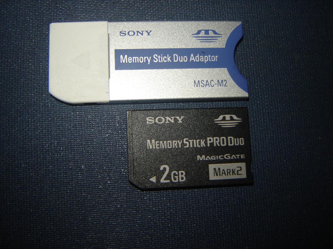 Memory Stick Pro Duo + czytnik Memory Stick Pro elektroda.pl
