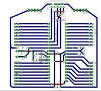Porty w rytm muzyki, sterowanie diodami