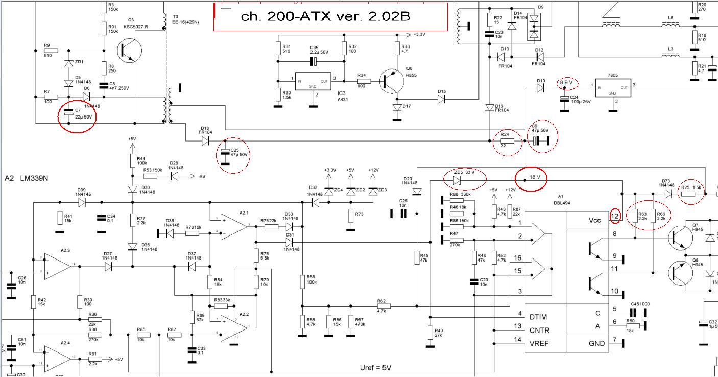 Ka7500b схема подключения