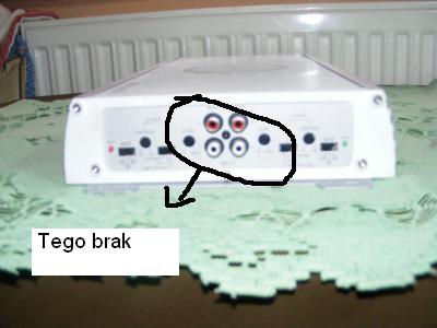 Blaupunkt gt460 wyrwane gniazdo Czincz