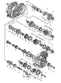 Schemat skrzyni biegow VW t4 poszukuję.