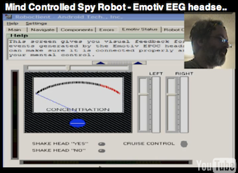 Robot którym pokierujesz myślami