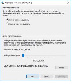 SSD ADATA SX930 240 GB - Utrata pojemności, różnice w wolnym miejscu
