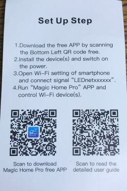 WiFi ściemniacz paska LED 5V-28V - wnętrze, Tasmota, Home Assistant