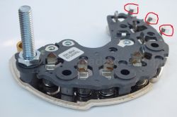 9638544180 A005TA6292C - Brak ładowania po wymianie łożyska w alternatorze Peugeot 307