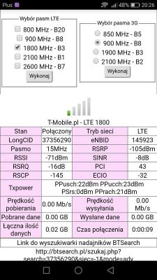 Choosing LTE Antenna for T-Mobile Unlimited Internet: Huawei B525s Router, 800+1800MHz Bands