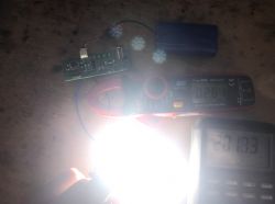 Latarka/Lampka przenośna powerbank USB COB LED HP1807 ładowana z USB