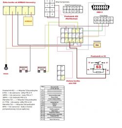 Passat b5 1.9tdi 00 wiązka kierownicy multifunkcyjnei nie działa klakson