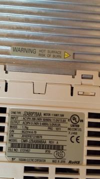 [Sprzedam] Falownik OMRON/YASKAWA J1000 1.1kW 2 szt.