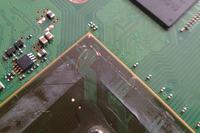 PS3 slim 120GB - Uszkodzenie CPU po zdjęciu IHS, konsola nie włącza się