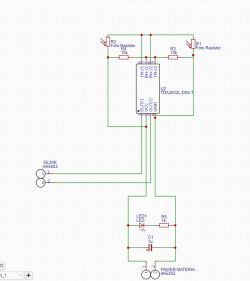 Solar Tracker PCB Schematic with TDA2822L Electrical schematic of a solar tracker controller with TDA2822L IC.