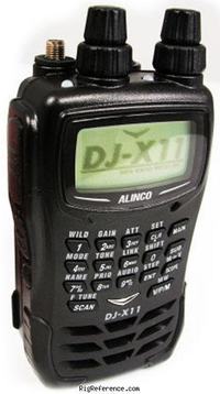 Alinco DJ-X11, DJX11 Instrukcja EN