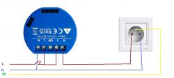 Confirming the correct connection of Shelly 1 v3 to the sockets - a tutorial from smartnydom.co.uk Confirming the correct connection of Shelly 1 v3 to the sockets - a tutorial from smartnydom.co.uk