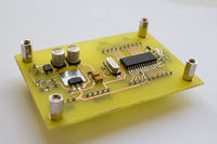 Płytka testowa dla procesora PIC16F883