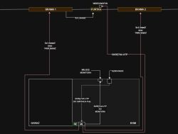 Wiring for 2 sliding gates and a wicket - IP video intercom, diagram, model selection