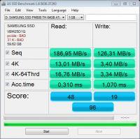 Dysk SSD Samsung 64 GB - Wolny dysk SSD na laptopie HP