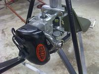 Jednoosobowy śmigłowiec (bez dopuszczenia do lotów)