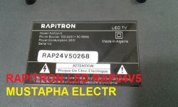 DUMP RAPITRON LED RAP24V5 (SPI): Mark: RAPITRON, Model: LED RAP24V5, T.R83.A81, PT236AT01-1-XC