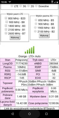 Jaką antenę dobrać do routera Huawei B818? Przewód do anteny musi mieć 10m.