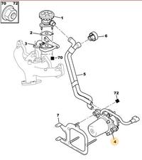 Peugeot Partner 1,4 benz 2003 - pompa powietrza wtórnego jak odłączyć