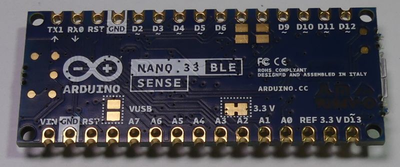 Arduino NANO 33 SENSE, recenzja, uruchomienie, testy Arduino NANO 33 SENSE, recenzja, uruchomienie, testy
