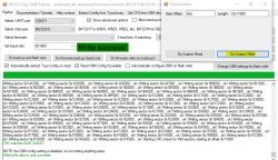 Easy Flasher software interface with a successful write message.