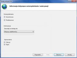 FTP pod Windows 7 - Prośba o logowanie ? FTP pod Windows 7 - Prośba o logowanie ?