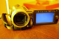 Kamera Canon HF100, Czarny ekran w trybie nagrywania, brak menu, nie nagrywa