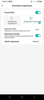 ICSEE – jak ustawić nagrywanie ciągłe na kamerze z kartą 128GB?