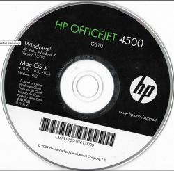 Szukam sterowników i oprogramowania HP Officejet 4500 Wireless G510n