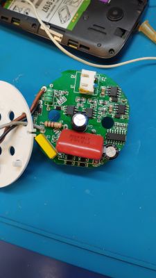 Sterownik rekuperatora Awenta - Cięzki start po wymianie tranzystorów