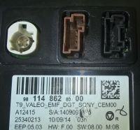 peugeot/308/t9 - Peugeot 308 t9 - schemat podłaczenia ekranu dotykowego