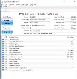 PNY CS1030 250GB NVMe bricked after PCIe ToolBox firmware update