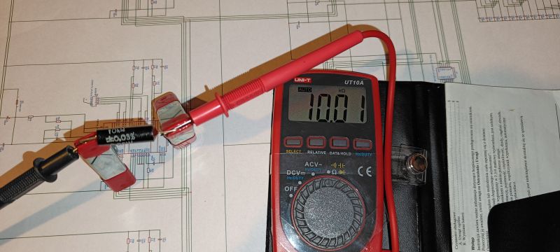 Multimetr Unit UT10A - naprawa, recenzja po prawie 11 latach użytkowania