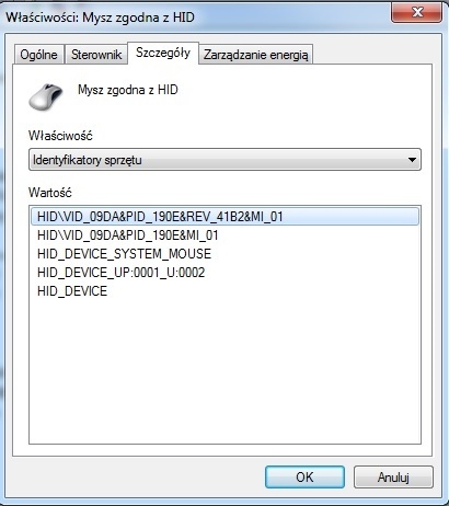A4TECH MYSZ ZGODNA Z HID DRIVERS UPDATE