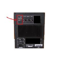 Brak wyjść na subwoofer+podłączenie ampli.